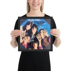 Rolling Stones Through The Past Darkly signed album REPRINT